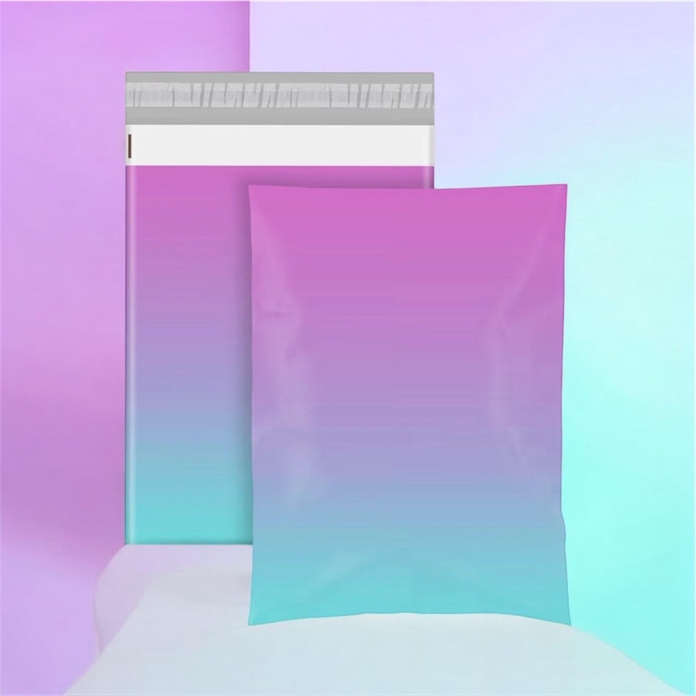 (10) 10x13 Spring Ombre Poly Mailers
